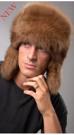 Sable fur hat - russian style